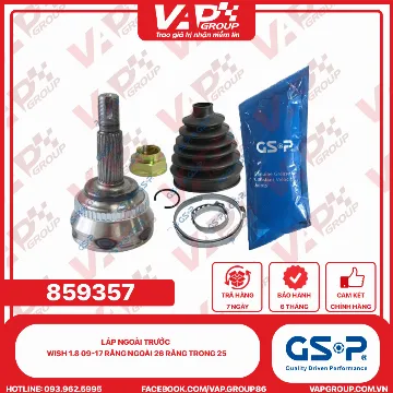 GSP LÁP ngoài trước Wish 1.8 09-17 răng ngoài 26 răng trong 25