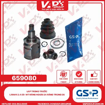 GSP LÁP trong trước L RAV4 2.4 05- MT răng ngoài 24 răng trong 26