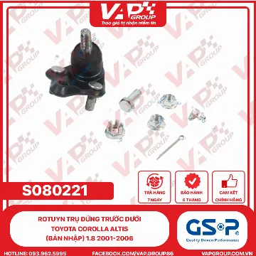 GSP Rotuyn Trụ Đứng Trước Dưới Toyota Corolla Altis (Bản Nhập) 1.8 2001-2006
