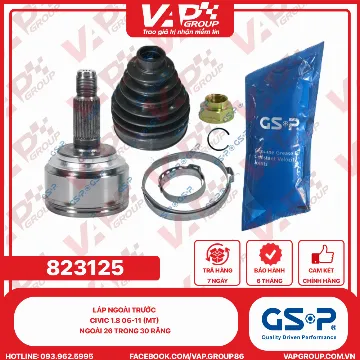 GSP Láp Ngoài Trước Civic 1.8 06-11 (Mt) Ngoài 26 Trong 30 Răng