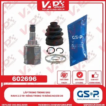 GSP LÁP TRONG TRONG SAU RAV4 2.5 19+ RĂNG TRONG 19 RĂNG NGOÀI 20