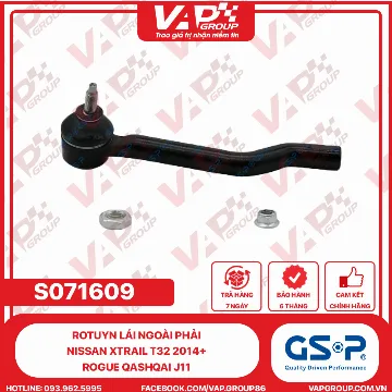 GSP Rotuyn Lái Ngoài Phải Nissan Xtrail T32 2014+ Rogue Qashqai J11