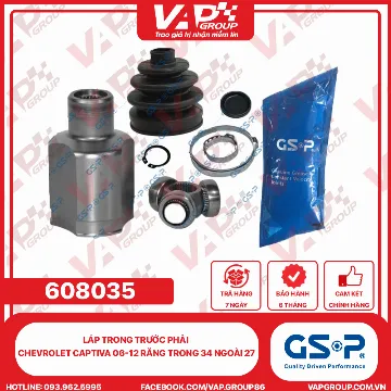 Láp Trong Trước Phải Chevrolet Captiva 06-12 Răng Trong 34 Ngoài 27