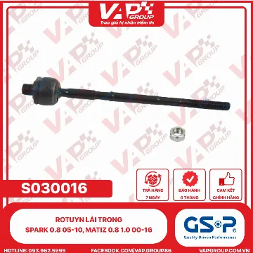 GSP Rotuyn Lái Trong Spark 0.8 05-10, Matiz 0.8 1.0 00-16