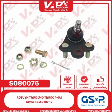 GSP Rotuyn Trụ Đứng Trước Phải Civic 1.8 2.0 05-12