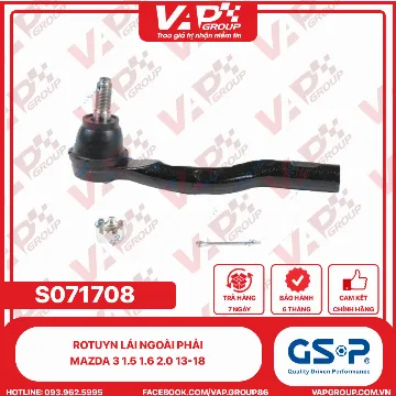 GSP Rotuyn Lái Ngoài Phải Mazda 3 1.5 1.6 2.0 13-18