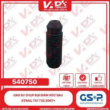 GSP Cao Su Chụp Bụi Giảm Xóc Sau Xtrail T31 T32 2007+