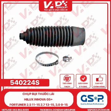 GSP CHỤP BỤI THƯỚC LÁI HILUX INNOVA 05+ , FORTUNER 2.5 11-15 2.7 13-15, 3.0 9-15