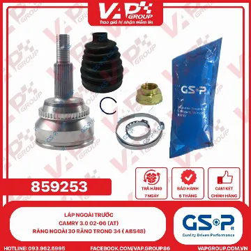 GSP LÁP ngoài trước camry 3.0 02-06 (AT) Răng ngoài 30 răng trong 34 ( ABS48)