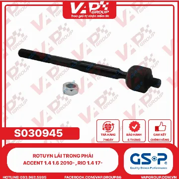 GSP Rotuyn Lái Trong PHẢI Accent 1.4 1.6 2010- , Rio 1.4 17-.