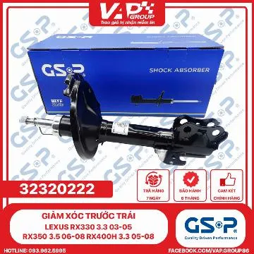 GSP Giảm xóc trước trái Lexus RX330 3.3 03-05 RX350 3.5 06-08 RX400H 3.3 05-08