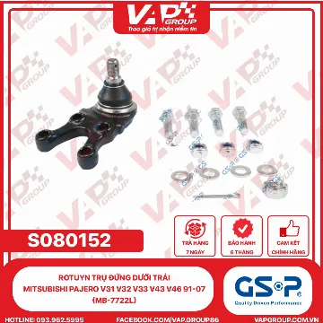 GSP Rotuyn Trụ Đứng Dưới Trái Mitsubishi Pajero V31 V32 V33 V43 V46 91-07 (MB-7722L)