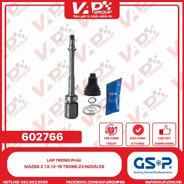 GSP Láp Trong Phải Mazda 3 1.5 13-19 Trong 23 Ngoài 26