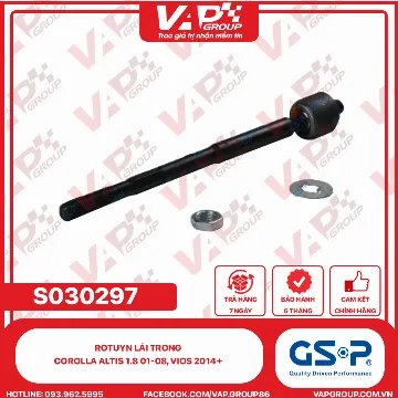 GSP Rotuyn Lái Trong Corolla Altis 1.8 01-08, Vios 2014+