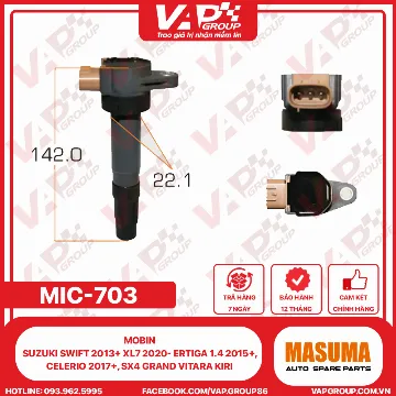 Mobin Suzuki Swift 2013+ XL7 2020- Ertiga 1.4 2015+, Celerio 2017+, Sx4 Grand Vitara Kiri