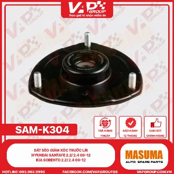 Bát Bèo Giảm Xóc Trước L/R Hyundai Santafe 2.2/ 2.4 09-12, Kia Sorento 2.2/ 2.4 09-12