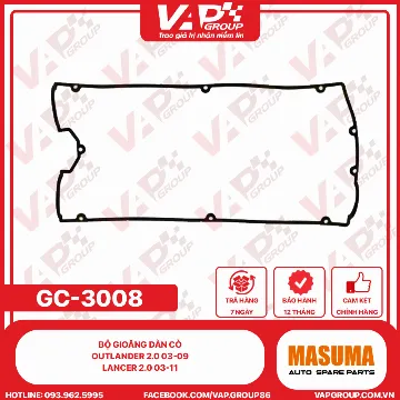 Bộ Gioăng Dàn Cò Outlander 2.0 03-09, Lancer 2.0 03-11