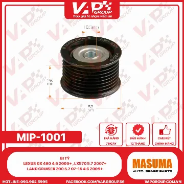 Bi tỳ Lexus GX 460 4.6 2009+ , LX570 5.7 2007+, Land Cruiser 200 5.7 07-15 4.6 2009+
