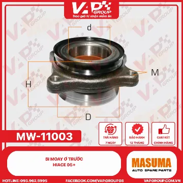 Bi moay ơ trước Hiace 05+