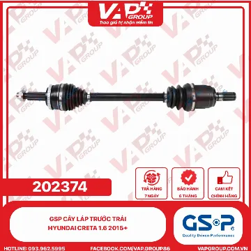 GSP Cây Láp Trước Trái Hyundai Creta 1.6 2015+