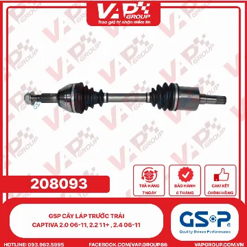 GSP Cây Láp Trước Trái Captiva 2.0 06-11, 2.2 11+ , 2.4 06-11