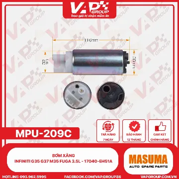 Bơm Xăng Infiniti G35 G37 M35 Fuga 3.5L - 17040-EH51A