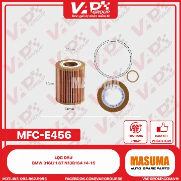 Lọc Dầu Bmw 316Li 1.6T N13B16A 14-15