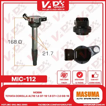 Mobin toyata Corolla Altis 1.6 07-19 1.8 07+ 2.0 08-16