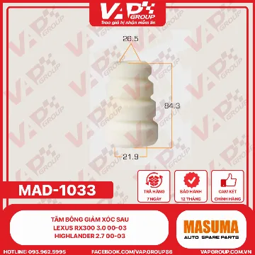 Tăm Bông Giảm Xóc Sau Lexus Rx300 3.0 00-03, Highlander 2.7 00-03