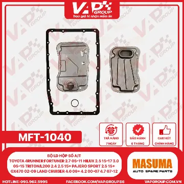 Bộ Ld Hộp Số A/T Toyota 4Runner Fortuner 2.7 05-11 Hilux 2.5 15-17 3.0 05-15 Triton/L200 2.4 2.5 15+ Pajero Sport 2.5 15+ GX470 02-09 Land cruiser 4.0 09+ 4.2 00-07 4.7 07-12