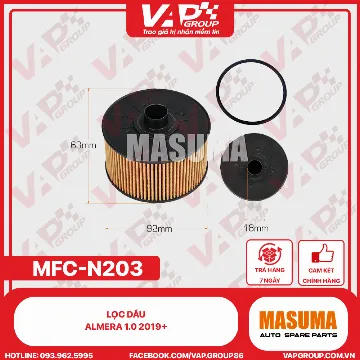 Lọc dầu Almera 1.0 2019+