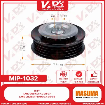 Bi Tỳ Land Cruiser 4.2 98-07, Land Cruiser Prado 3.4 96-02.