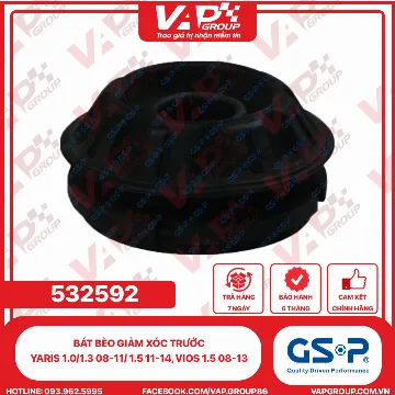 GSP Bát Bèo Giảm Xóc Trước Yaris 1.0/1.3 08-11/ 1.5 11-14, Vios 1.5 08-13