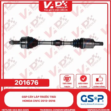 GSP Cây Láp Trước Trái Honda Civic 2012-2016