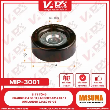 Bi Tỳ tổng GRANDIS 2.4 03-11 ,Lancer 2.0 2.4 01-11 , Outlander 2.0 2.0 03-08
