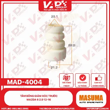 Tăm Bông Giảm Xóc Trước Mazda 6 2.0 12-16