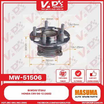 Bi Moay ơ Sau HONDA CRV 06-12 (ABS)