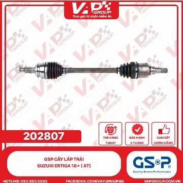 GSP Cây Láp Trái Suzuki Ertiga 18+ ( AT)