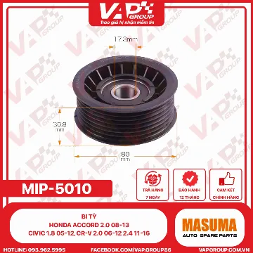 Bi tỳ Honda Accord 2.0 08-13, Civic 1.8 05-12, CR-V 2.0 06-12 2.4 11-16
