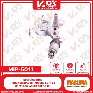 Cụm Tăng Tổng HONDA Civic 1.5 16-, Accord 1.5 17-20, Cr-V 1.5 16- Acura Cdx 1.5 16-,