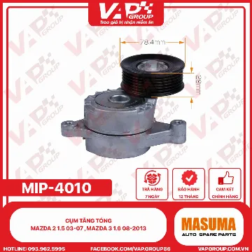Cụm tăng tổng Mazda 2 1.5 03-07 , MAZDA 3 1.6 08-2013