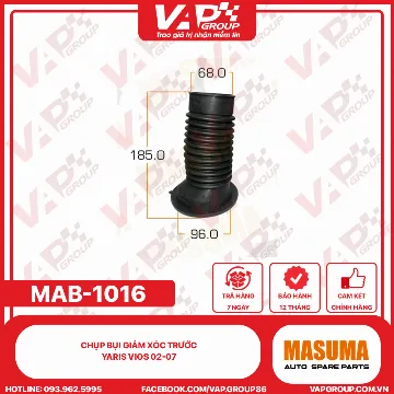 Chụp Bụi Giảm Xóc Trước Yaris Vios 02-07