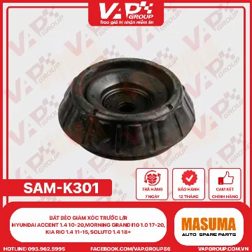 Bát Bèo Giảm Xóc Trước L/R Hyundai Accent 1.4 10-20,Morning Grand I10 1.0 17-20, Kia Rio 1.4 11-15, Soluto 1.4 18+