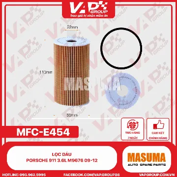 Lọc Dầu Porsche 911 3.6L M9676 09-12