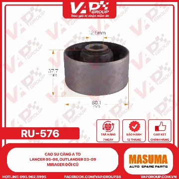 Cao Su Càng A To Lancer 05-08, Outlander 03-09, Mirager Đời Cũ