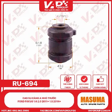 Cao su càng A nhỏ trước Ford focus 1.6 2.0 2011+ 1.5 2014+