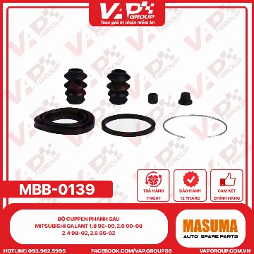 Bộ Cuppen Phanh Sau Mitsubishi Galant 1.8 96-00, 2.0 00-08, 2.4 98-02, 2.5 96-02