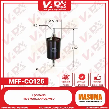 Lọc Xăng Mg3 Matiz Lanos Aveo