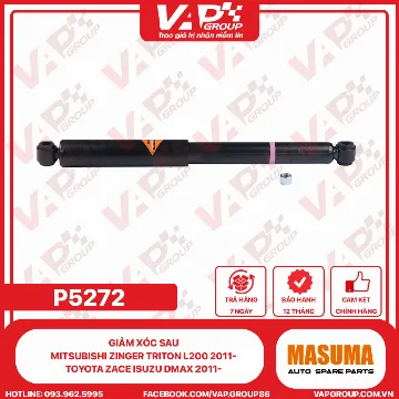 Giảm xóc sau MITSUBISHI ZINGER Triton L200 2011- TOYOTA Zace ISUZU DMAX 2011-