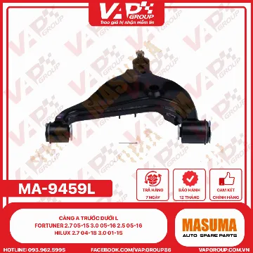Càng A Trước Dưới L Fortuner 2.7 05-15 3.0 05-16 2.5 05-16, Hilux 2.7 04-18 3.0 01-15